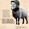 Cartel campaña No seas borrego