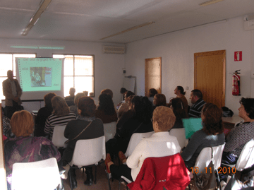 Foto participantes en la Escuela de pacientes