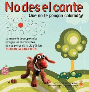 cartel campaña No des el cante, que no te pongan colorado