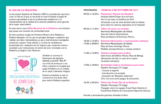 programa jornadas de  pediatria