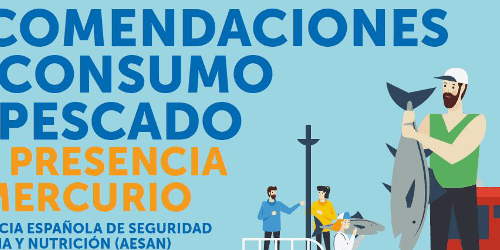 Recomendaciones de consumo de pescado por presencia de mercurio