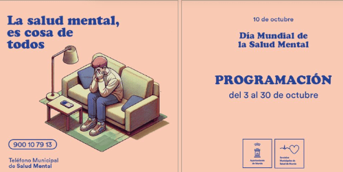 Día Mundial de la Salud Mental 10 de octubre. Programación