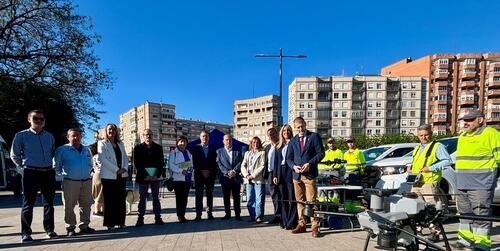 El Ayuntamiento de Murcia pone en marcha su campaña especial contra el mosquito y mosquito tigre e incorpora un nuevo dron de gran capacidad